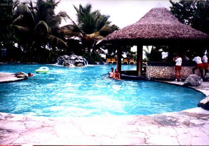 Foto: Dominik�nsk� republika-Posilujeme se v aquabaru