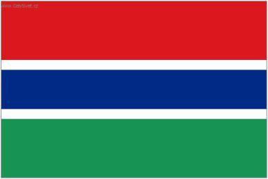 Foto: Gambie-st�tn� vlajka