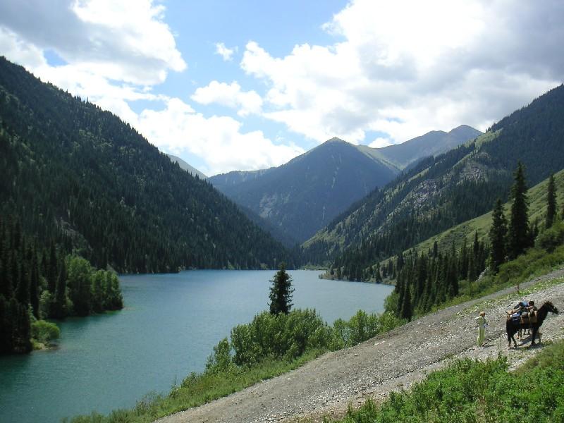 Foto: Kazachst�n-Kolsai lake