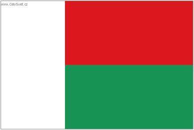 Foto: Madagaskar-st�tn� vlajka