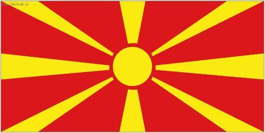 Foto: Makedonie-st�tn� vlajka