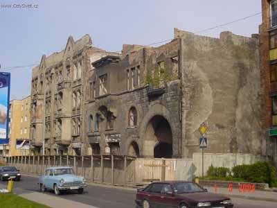 Foto: Rusko-Vybombardovan� d�m v Kaliningradu