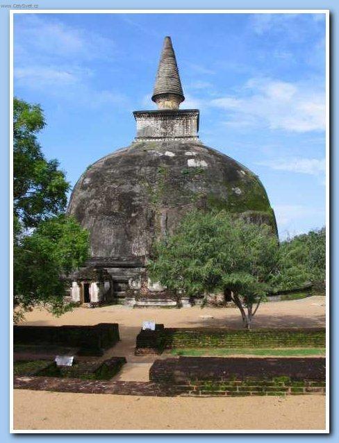 Foto: Sr� Lanka-dagoba Kiri Vihara