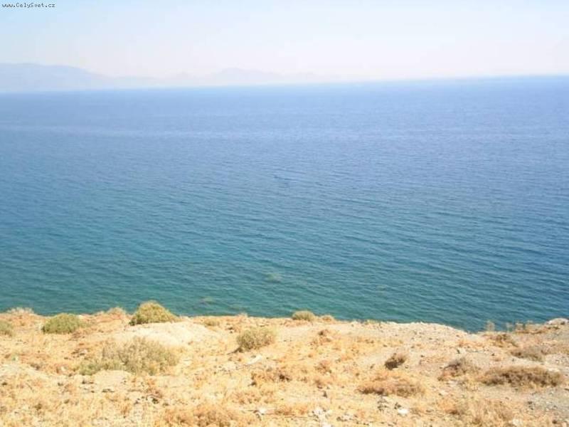 Foto: pohled z Kosu - v pozad� obrysy Turecka