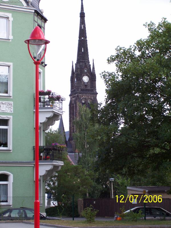 Foto: Zittau-Pohled do m�sta od n�dra�� DB.