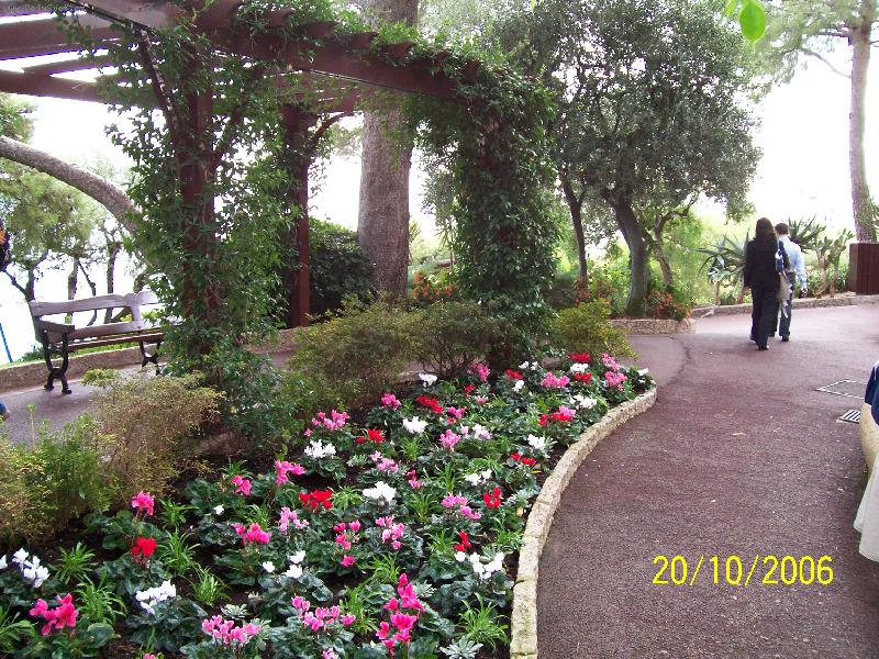 Foto: Monako-Terasov� zahrady u Oce�nografick�ho muzea.