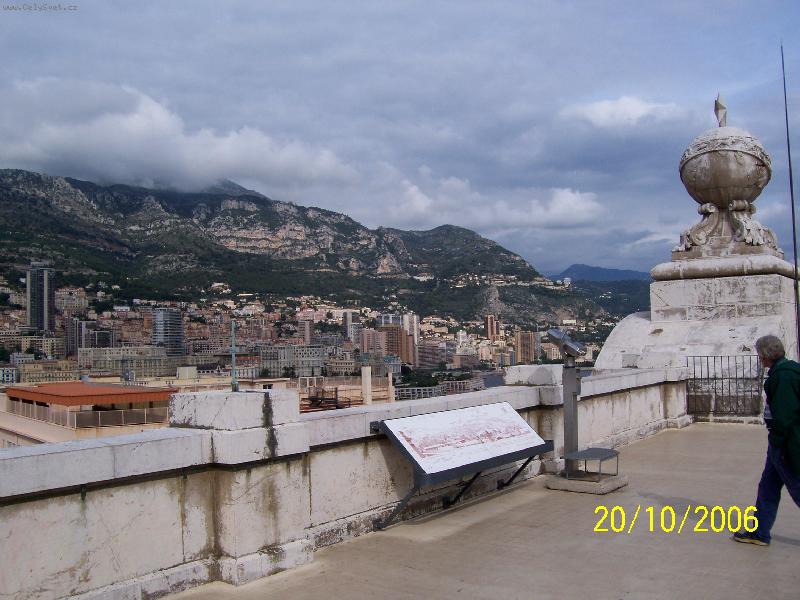 Foto: Monako-Pohled ze st�echy Oce�nografick�ho muzea