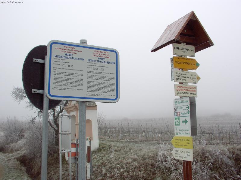 Foto: Grenz�bergang Heiligerstein Horeck� kopec-turistick� p�echod