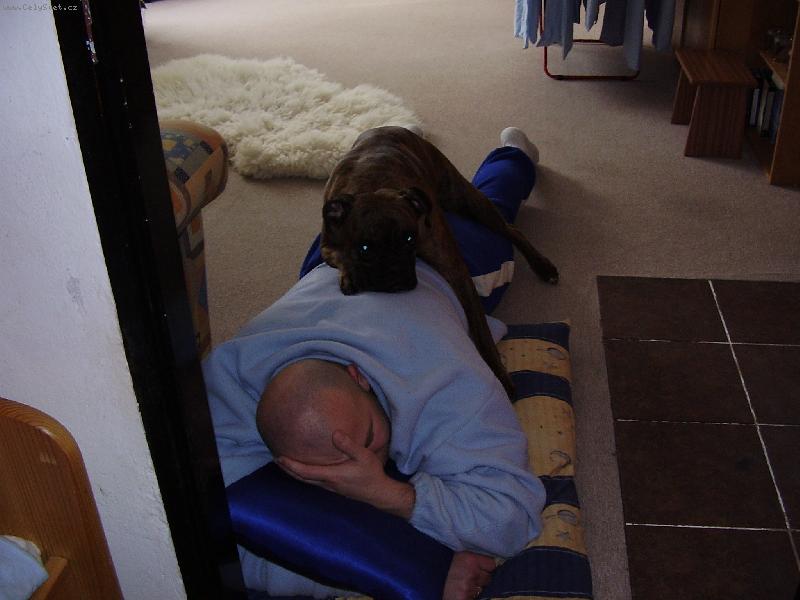 Foto: odpo�inek po pern�m dnu