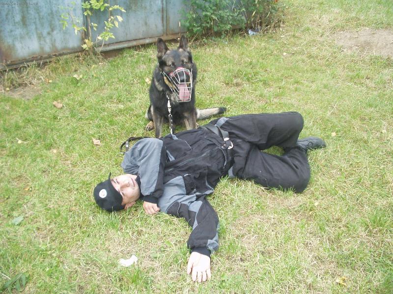 Foto: Kell z Jirkova Dvora-N� Kalou�ek v�dy zaz��� u m�stsk� policie v T�bo�e=)