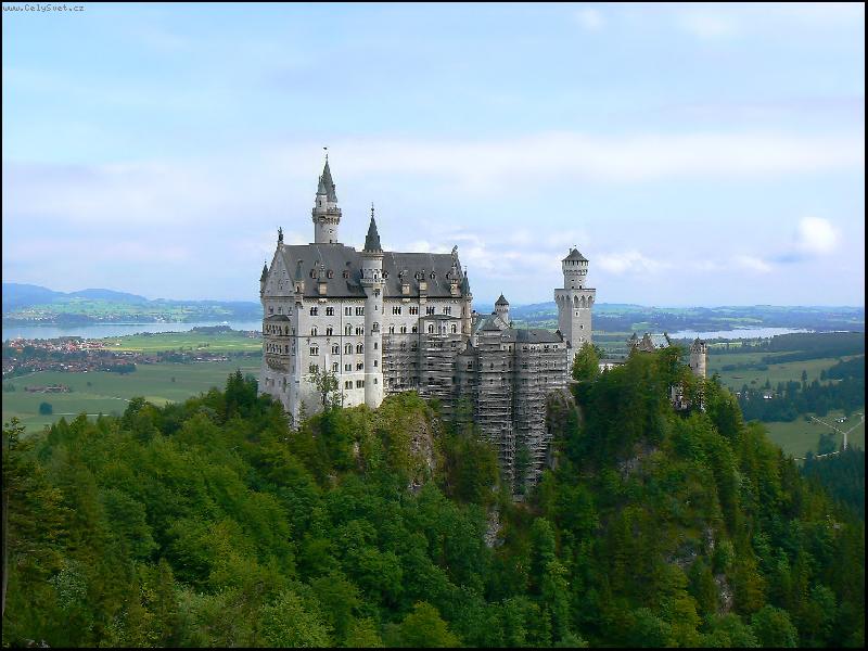 Foto: zamek neuschwanstein