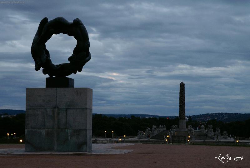 Foto: Oslo - Vigeland�v park