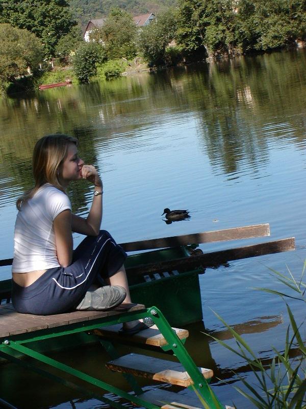 Foto: Rozhovory s vodou-Takhle odh�n�la d�venka chmury. :o)