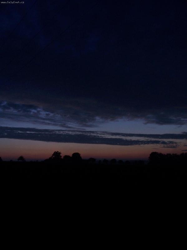 Foto: Z�pad slunce na Odersku