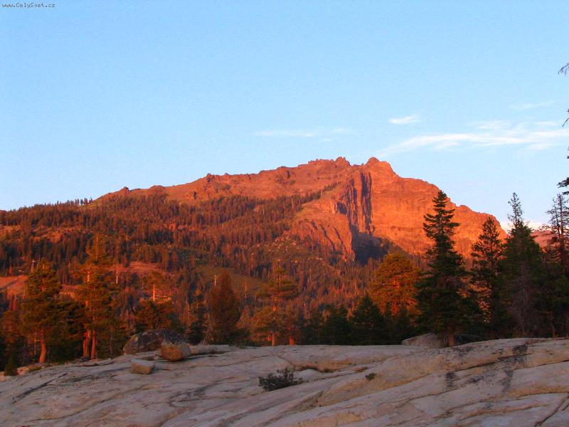 Foto: Z�pad slunce v Sierra Nevada