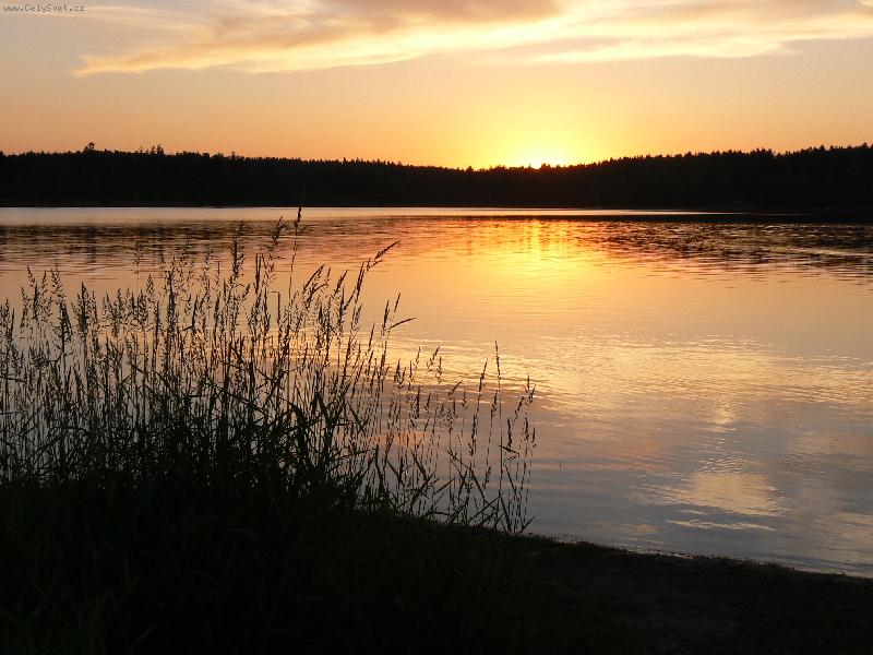 Foto: Z�pad slunce nad Se��-Z�pad slunce u Se�e