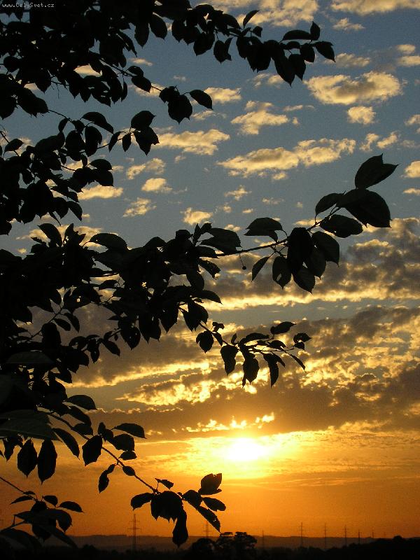 Foto: Soumrak-z�pad slunce ve Vl�kov�
