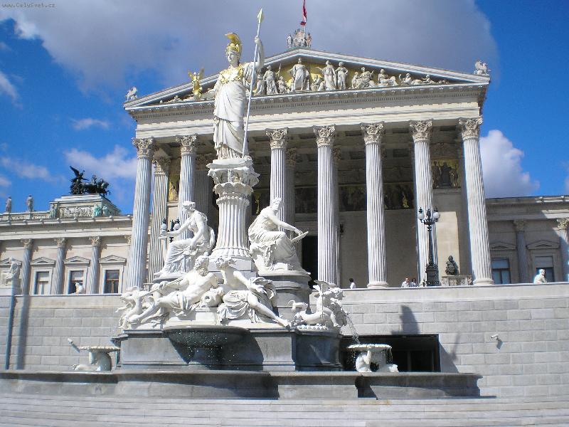 Foto: Parlament Rakousk� republiky-foceno 29. srpna 2006