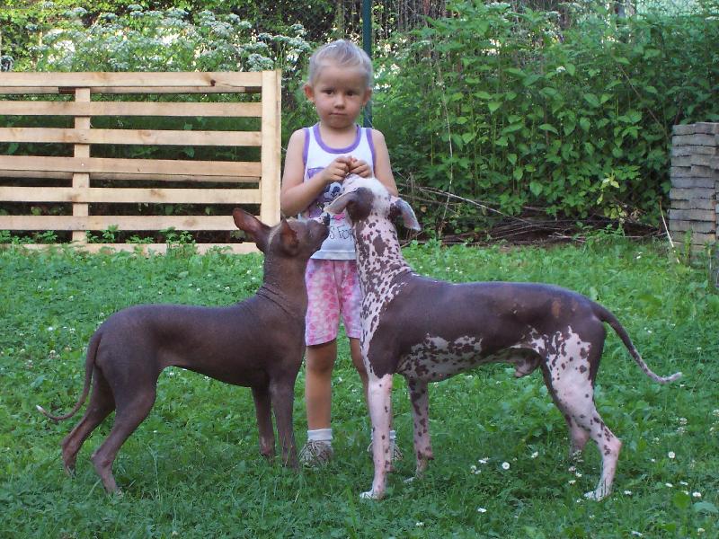 Foto: Lucinka a kamar�di-Hmm,asi v�m ten pi�kotek rozd�l�m..