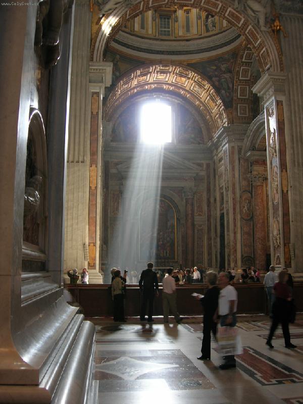 Foto: Sixt�nsk� kaple-Bo�� sv�tlo