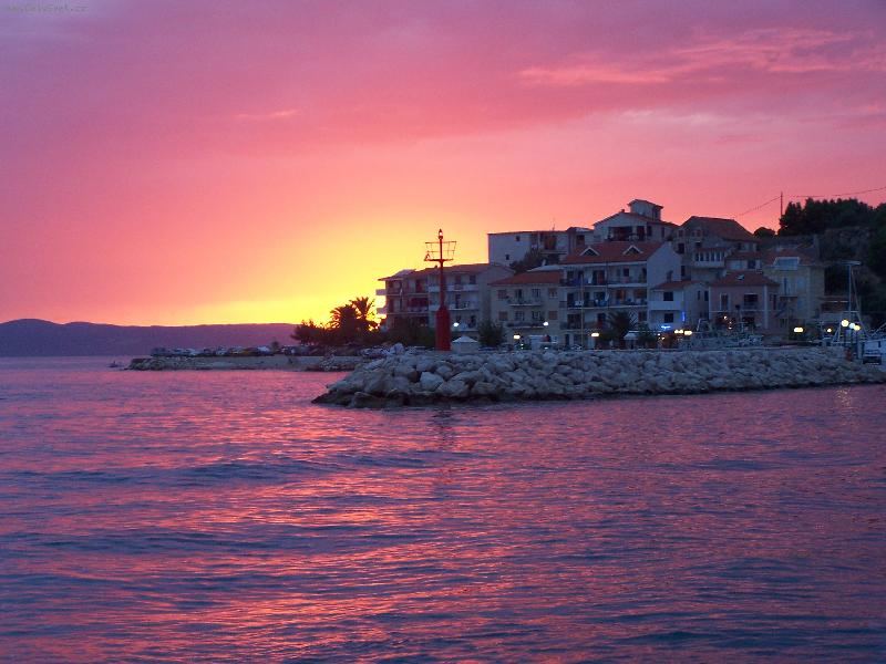 Foto: Podgora-z�pad slunce