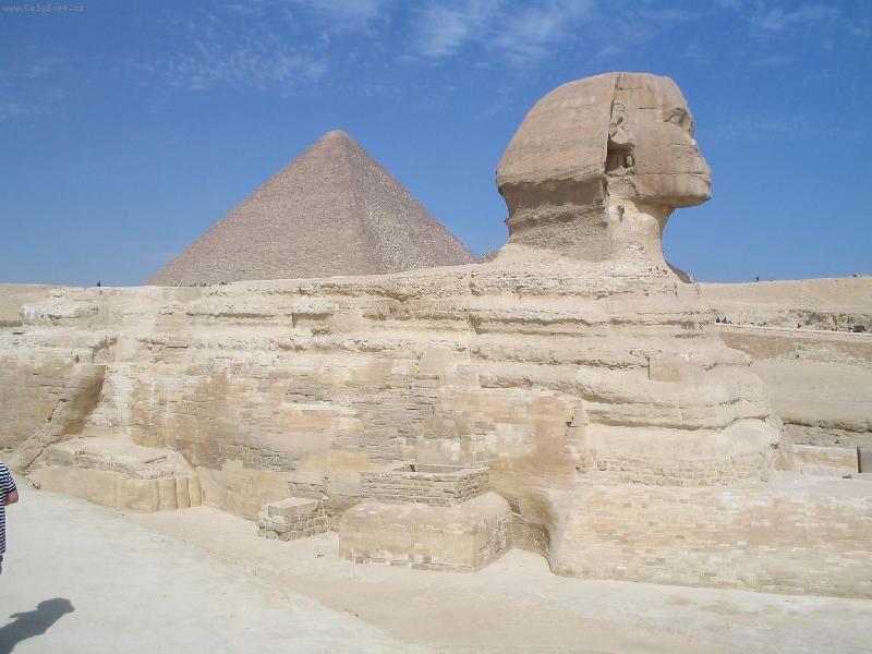 Foto: Kdy� jste v Egypt�, tak to mus�te vid�t.-Sfinga