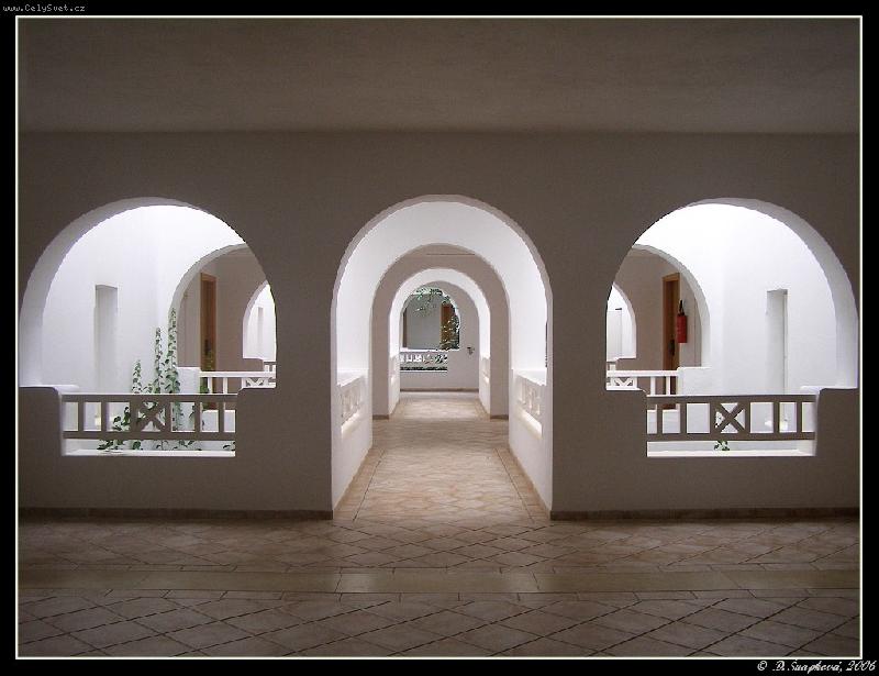 Foto: Tunisk� architektura 2-Interi�r v hotelu Vincci  Resort na Djerb�