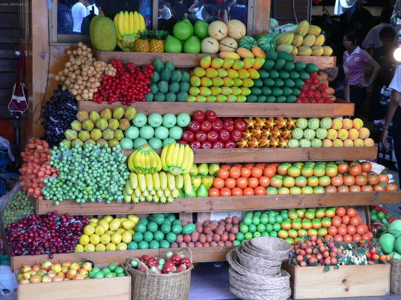 Foto: N�dhera na trhu v Chiang Mai