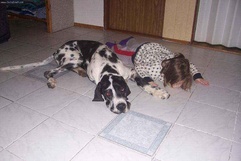 Foto: Po proch�zce-Terina a Bub�k