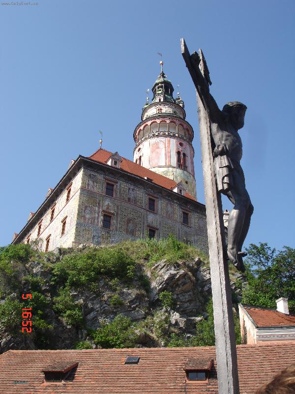 Foto: V�let do Krumlova-i takhle se d� zachytit krumlovsk� z�mek