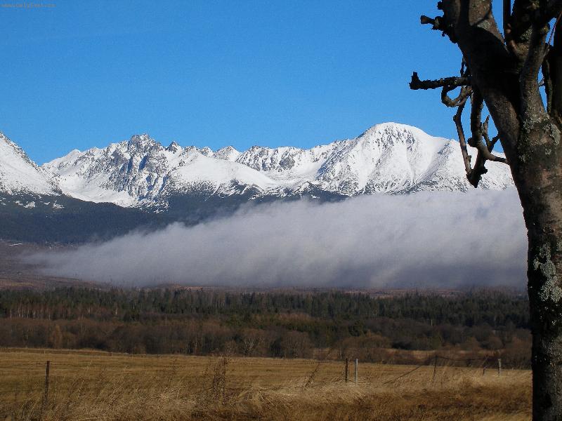 Foto: VYSOK� TATRY-Pl�iv� mraky