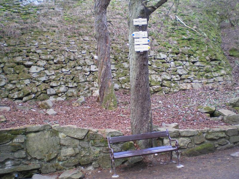 Foto: Posezen� u Pivcova pramene v Gr�nick�m �dol� u Znojma-Po zim�