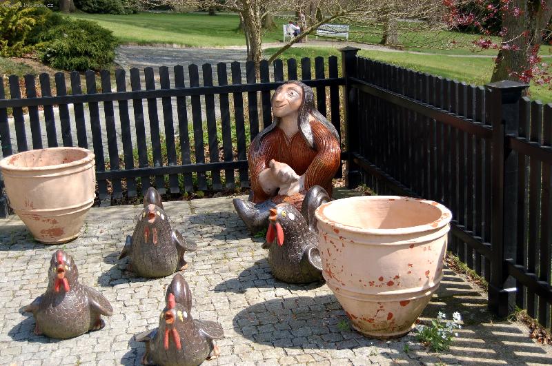 Foto: Velikonoce-Park z�mku Kozel