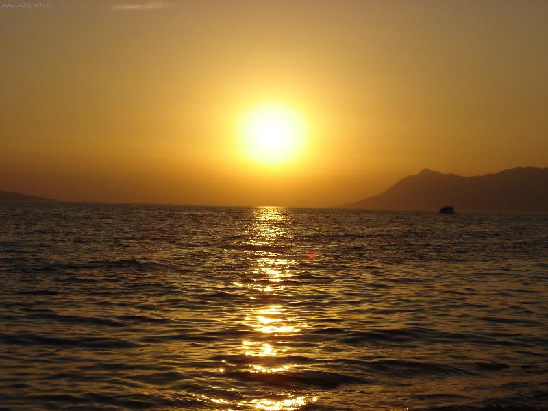 Foto: Z�pad slunce v Chorvatsku