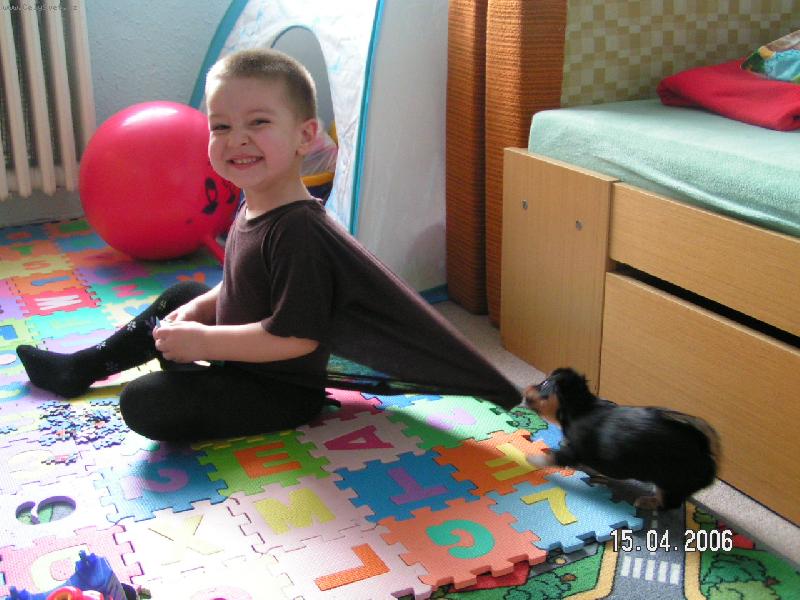 Foto: Dany a Mia-Poj� si hr�t!!!