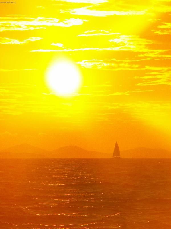 Foto: romantika-n�dhern� z�pad slunce