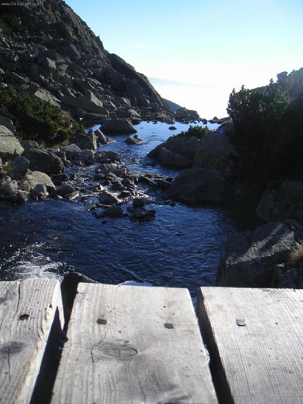 Foto: m�stek nad potokem