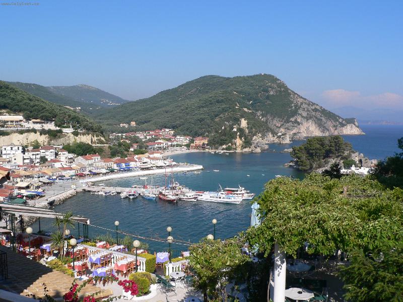 Foto: M�ste�ko Parga-Pohled z m�stn�ho hradu