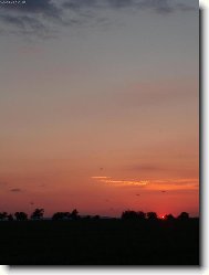 Z�pad slunce nad Opo�nem