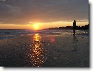 pob�e�� Mexika p�i z�padu slunce