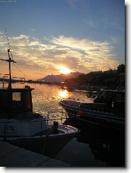 Z�pad slunce v p��stavu