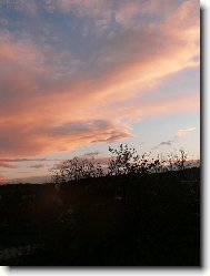 Zimn� z�pad slunce