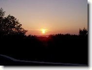 Z�pad slunce na mo�em