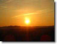 Fulneck� z�pad slunce