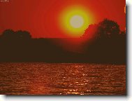 Zapadaj�c� slunce