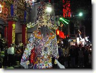 no�n� pochod na "oslavu chr�m�" v Tainan City ( Taiwan )