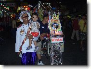 kolo-taxi na slavn� Khao San Road v Bangkoku