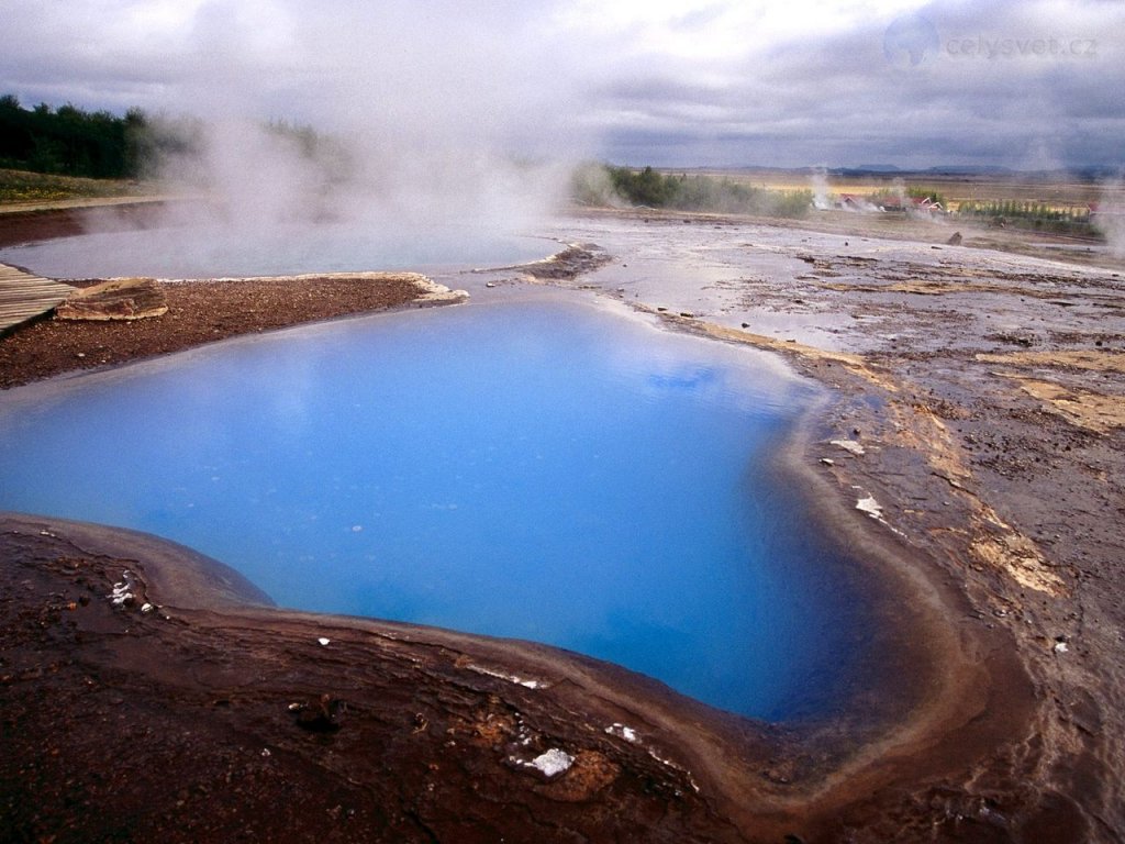 Foto: Hot Spring, Geysir, Iceland