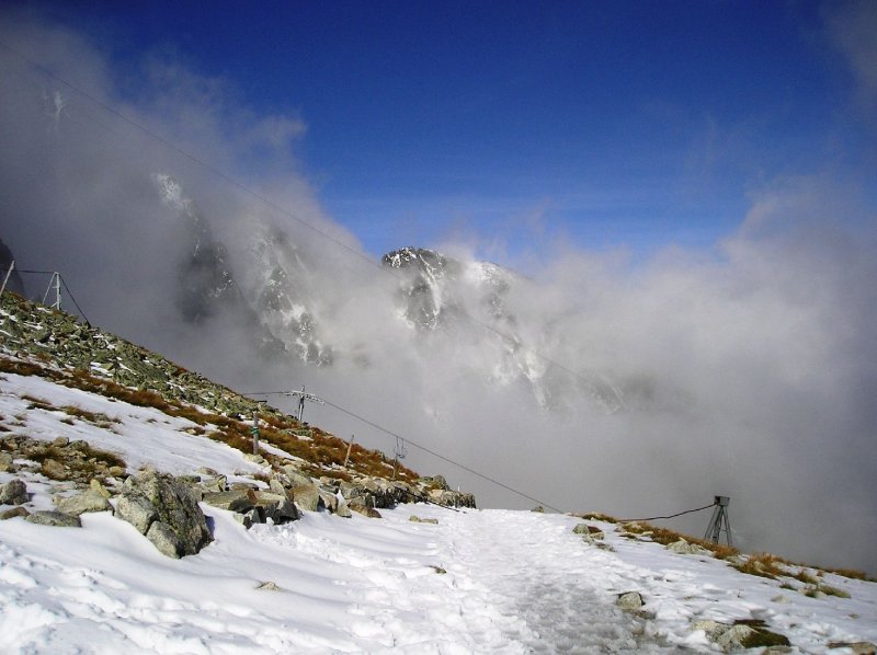 Foto: Pohled z Lomnick�ho seda