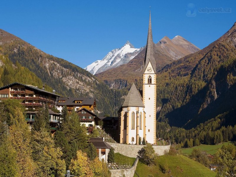 Foto: Heiligenblut Village In High Alps, Austria